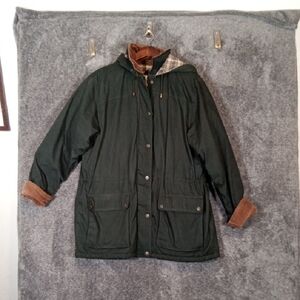 Modern Essentials Woman Coat Jacket Lined Coudoy Collar Size 1X Winter